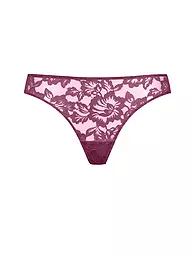 MEY | String AMAZING negro | Rojo oscuro