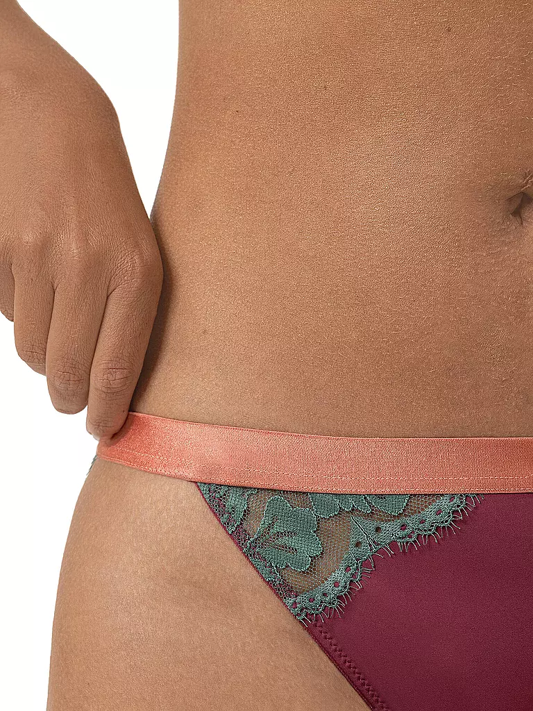 MEY | String POETRY VOGUE beau burdeos | Rojo oscuro