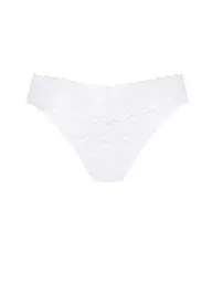 MEY | String SAVAGE LACE rosa paraíso | Blanco
