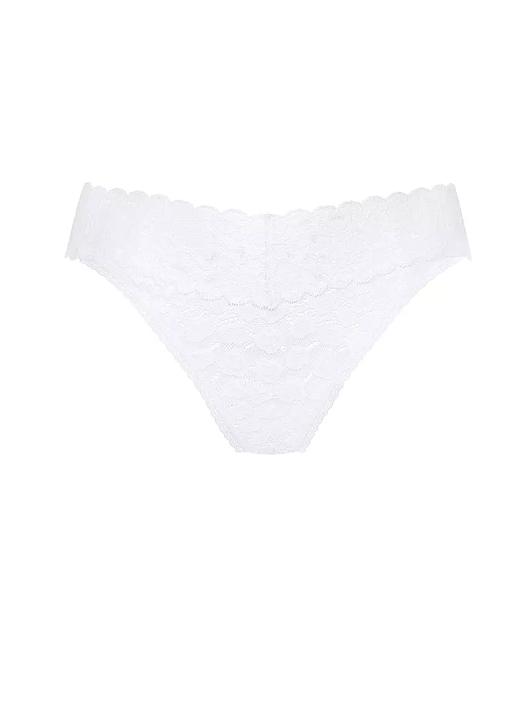 MEY | String SAVAGE LACE blanco | Blanco