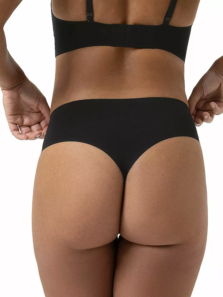 MEY | String SIMPLY INVISIBLE negro | 