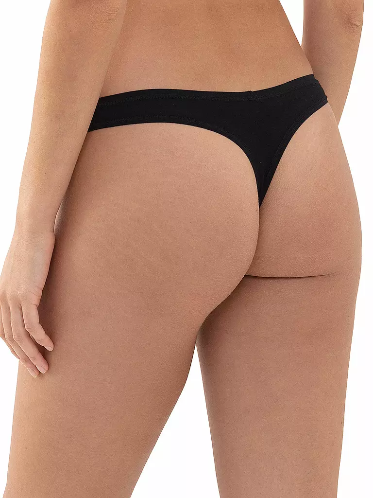 MEY | String SUPERFINE ORGANIC negro | 