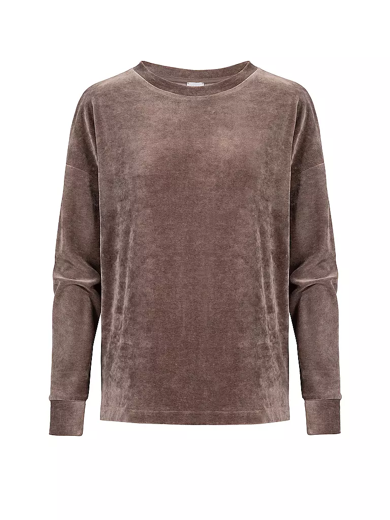 MEY | Suéter Loungewear VELVET DREAM | Marrón claro