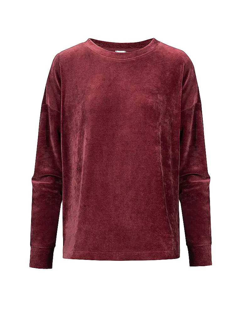 MEY | Suéter Loungewear VELVET DREAM | Rojo oscuro