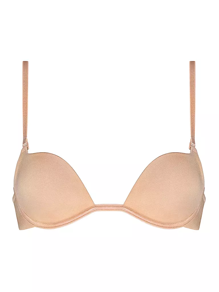 MEY | Sujetador Bi Stretch MULTIWAY JOAN DEEP PULINGE color crema tostado | Beige