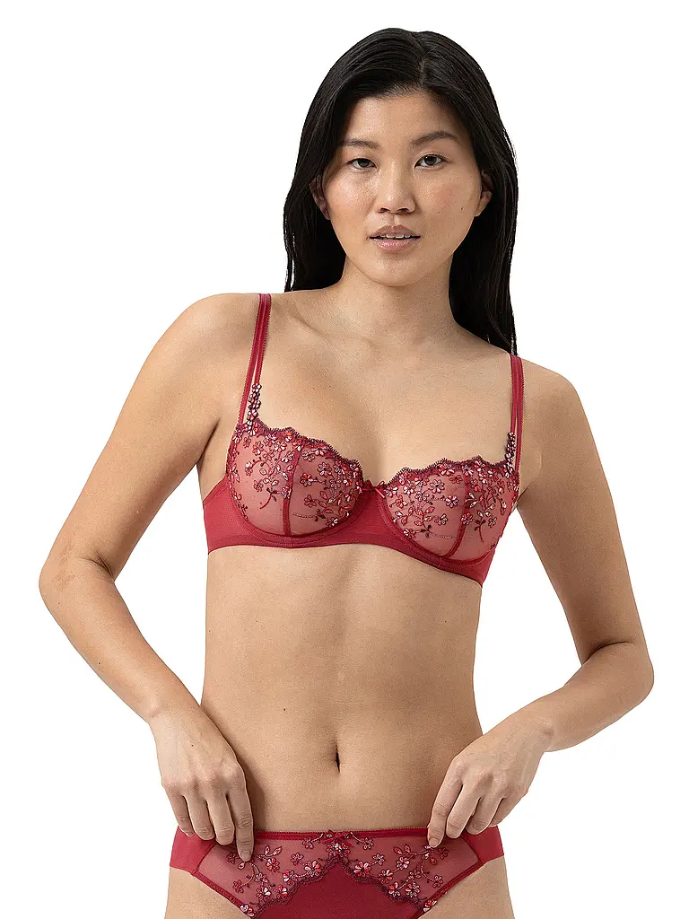 MEY | Sujetador con aros DELIGHTFUL gala red | Rojo