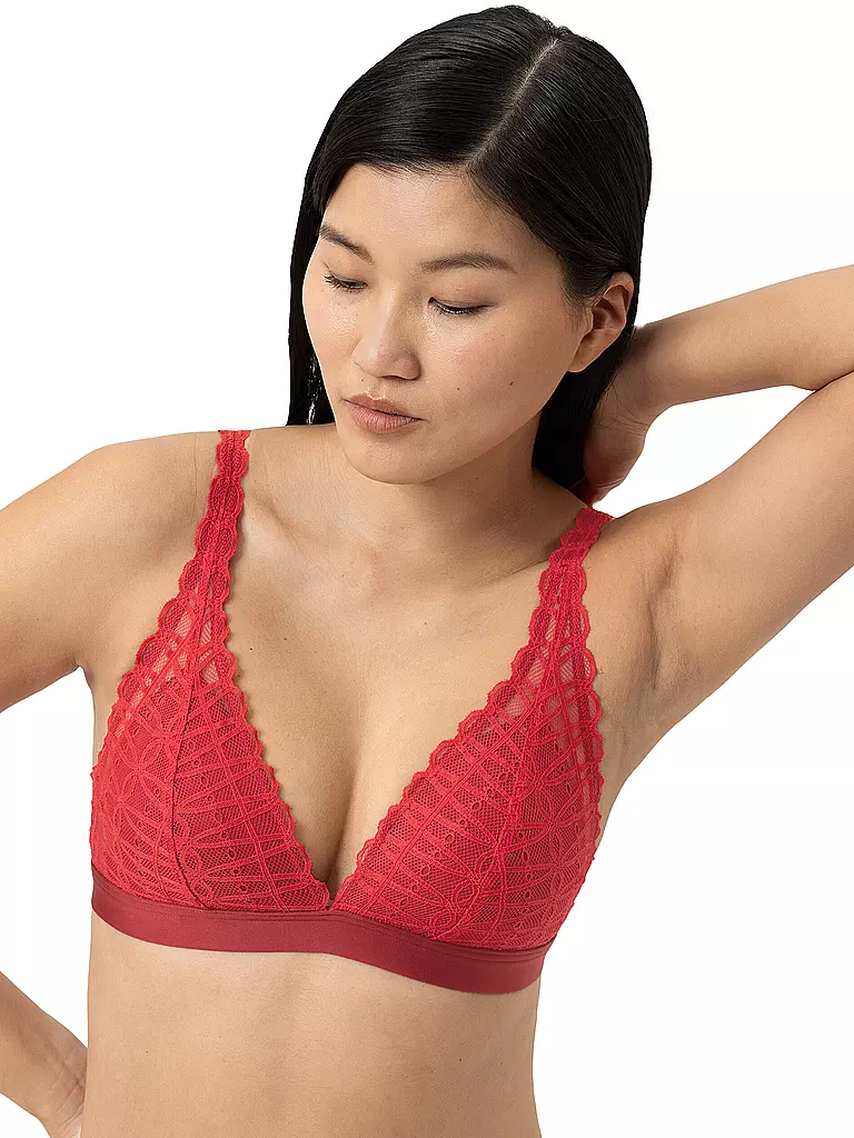 MEY | Sujetador sin aros POETRY TEMPTATION gala red | Rojo