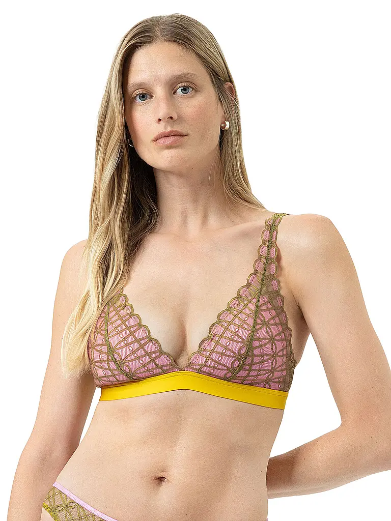 MEY | Sujetador sin aros POETRY TEMPTATION golden spice | Oro