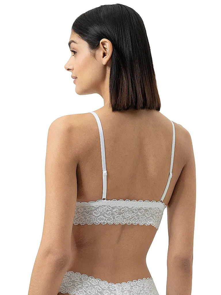 MEY | Sujetador sin aros SAVAGE LACE blanco | Blanco