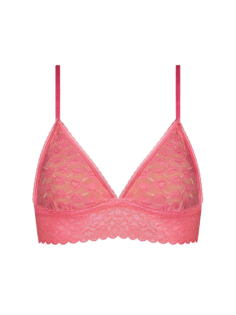 MEY | Sujetador sin aros SAVAGE LACE rosa paradise | Rosa