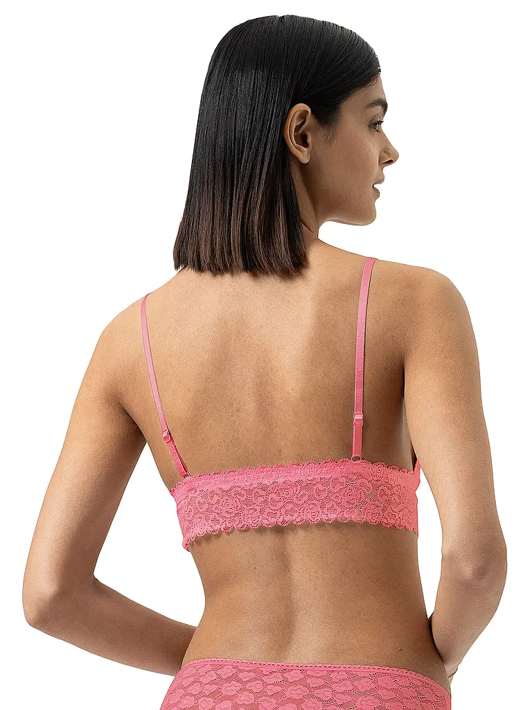 MEY | Sujetador sin aros SAVAGE LACE rosa paradise | 