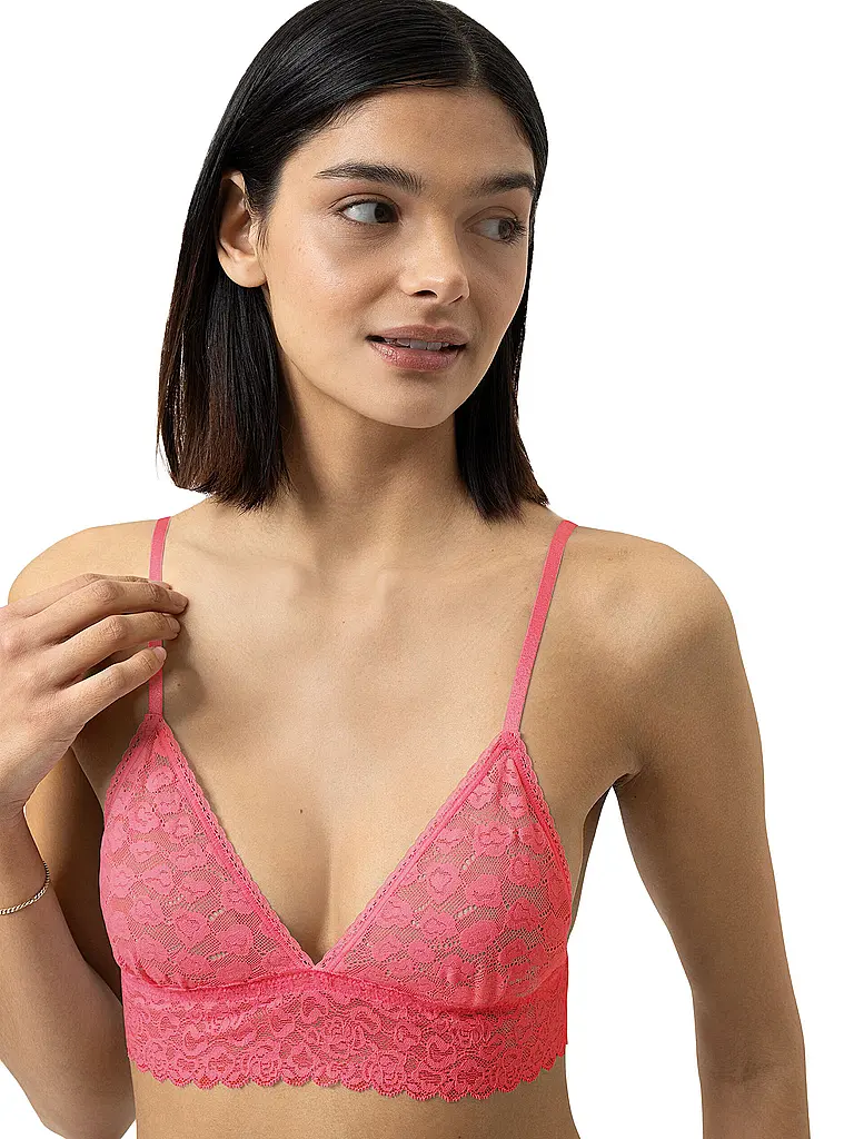 MEY | Sujetador sin aros SAVAGE LACE rosa paradise | 