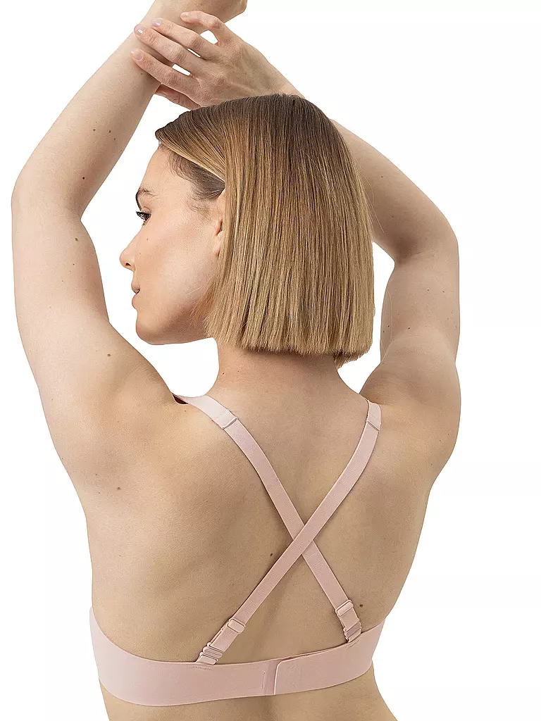 MEY | Sujetador sin aros SIMPLY BETTER INVISIVLE blossom | Rosa