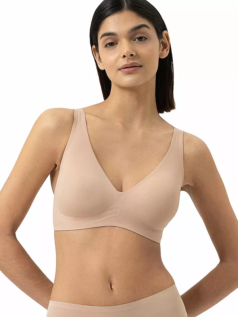 MEY | Sujetador sin aros SIMPLY BETTER INVISIVLE color crema tostado | Beige
