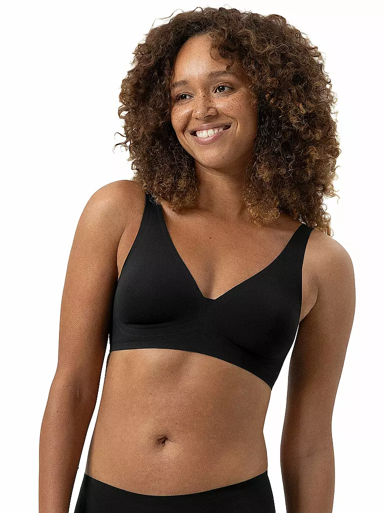 MEY | Sujetador sin aros SIMPLY BETTER INVISIVLE negro | Negro