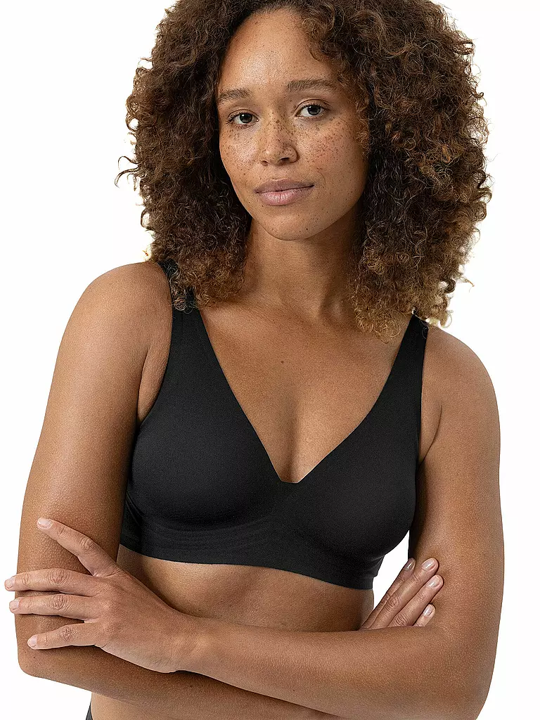 MEY | Sujetador sin aros SIMPLY BETTER INVISIVLE negro | 