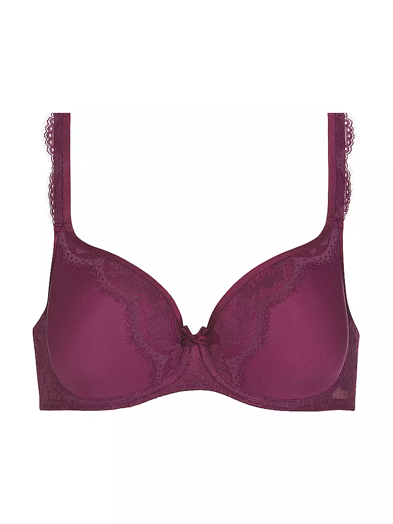 MEY | Sujetador Spacer AMAZING barabados cherry | Rojo oscuro