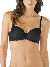 MEY | Sujetador Spacer Halfcup Amorous blanco | Negro