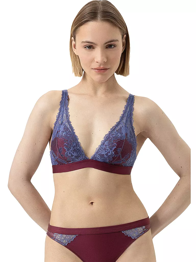 MEY | Sujetador triángulo POETRY DREAM boysenberry | Baya