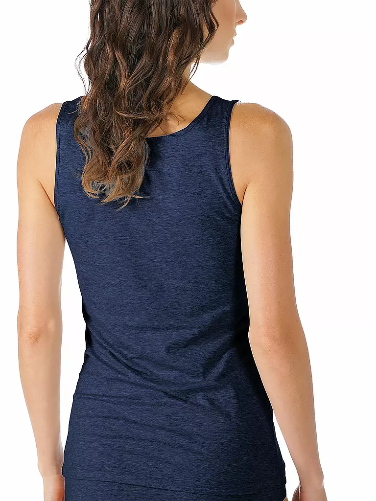 MEY | Top - Camiseta interior COTTON PURE azul noche | 