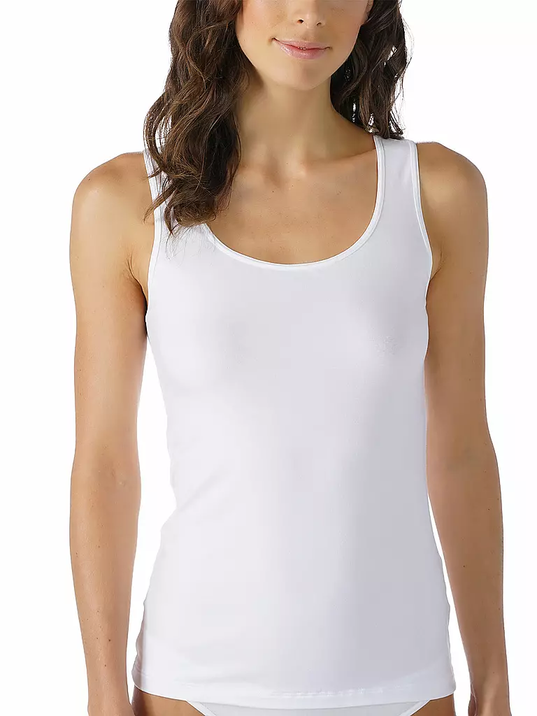 MEY | Top - Camiseta interior COTTON PURE blanca | Blanco