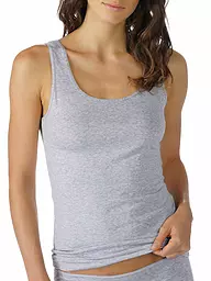 MEY | Top - Camiseta interior COTTON PURE gris claro jaspeado | Gris