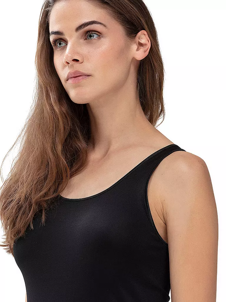MEY | Top - Camiseta interior EMOTION negro | Negro