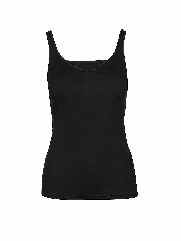 MEY | Top - Camiseta interior NOBLESSE negro | Negro