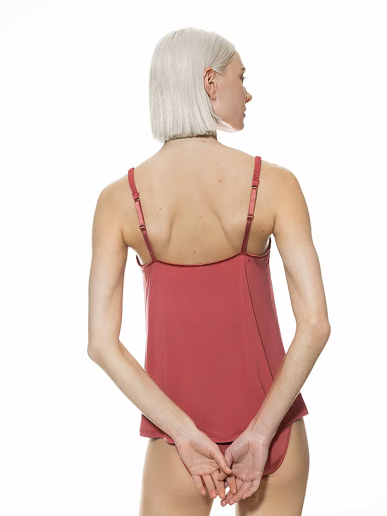 MEY | Top - Camiseta interior POETRY CLASSY rojo marsala | Naranja