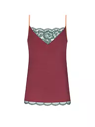 MEY | Top - Camisola CAMISOLE POETRY VOGUE blossom | Rojo oscuro