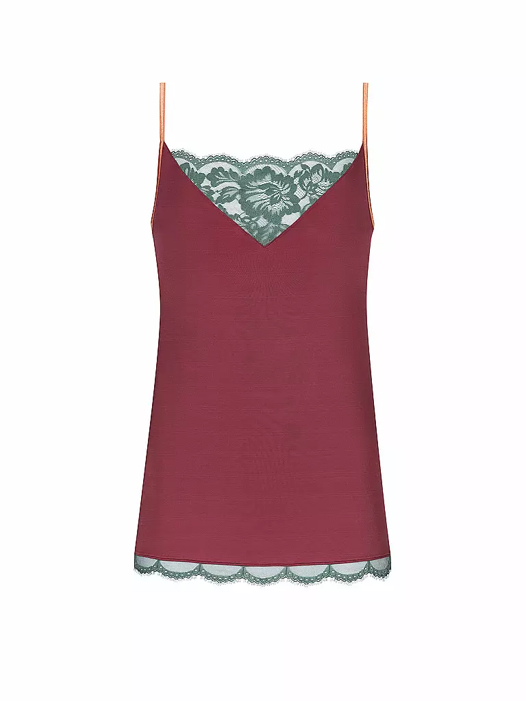MEY | Top - Camisola CAMISOLE POETRY VOGUE beau bordeaux | Rojo oscuro