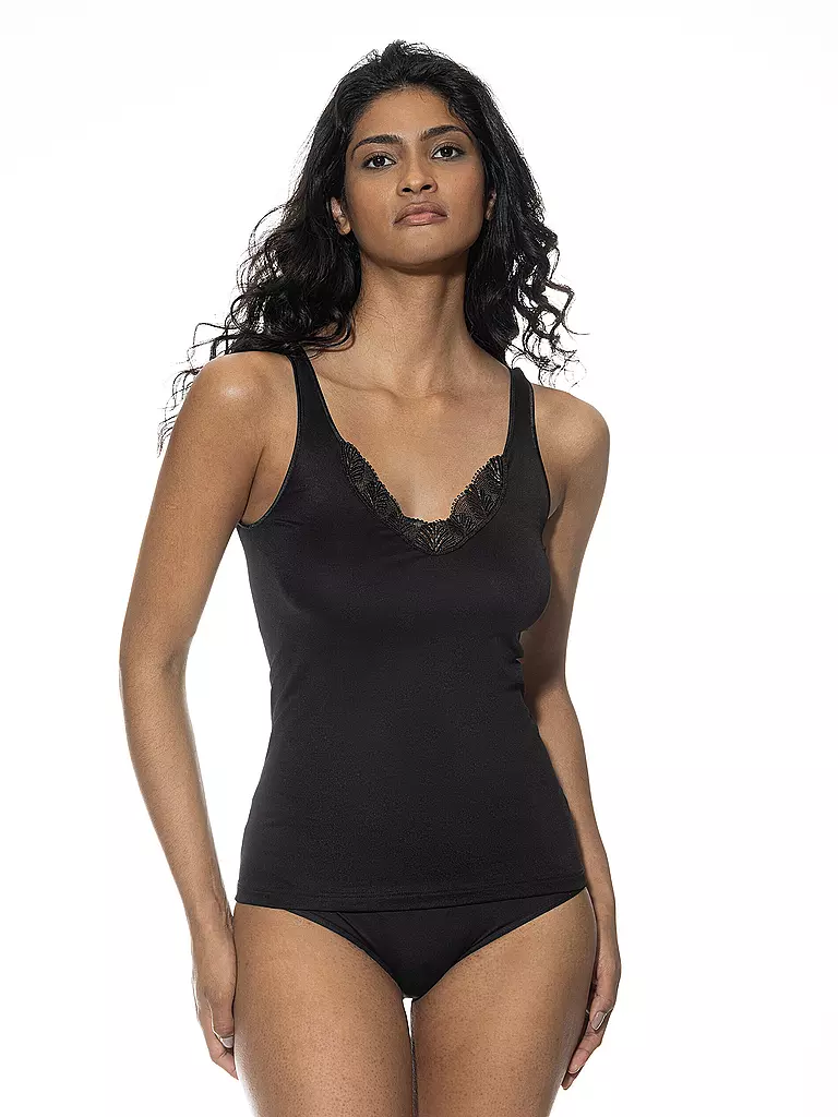 MEY | Top EMOTION ELEGANCE negro | Negro