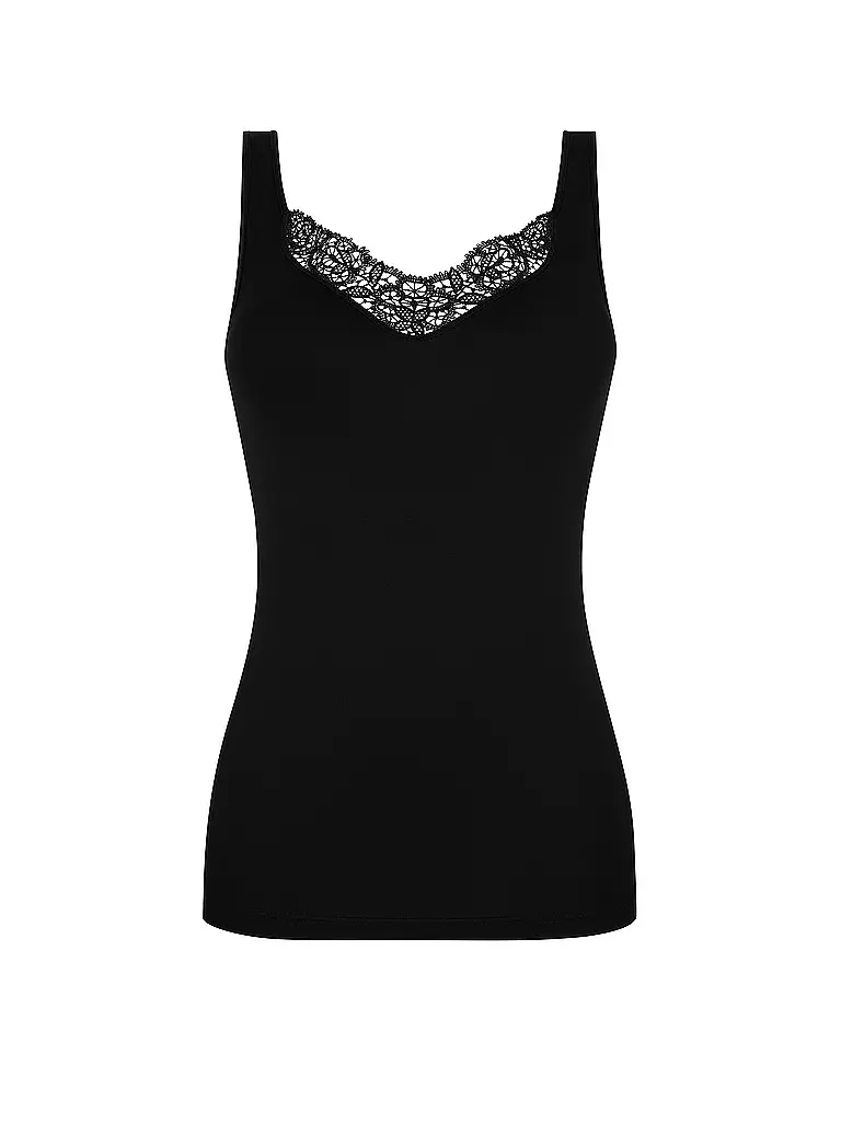 MEY | Top EMOTION ELEGANCE schwarz | Negro
