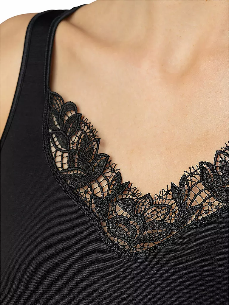 MEY | Top EMOTION ELEGANCE schwarz | Negro