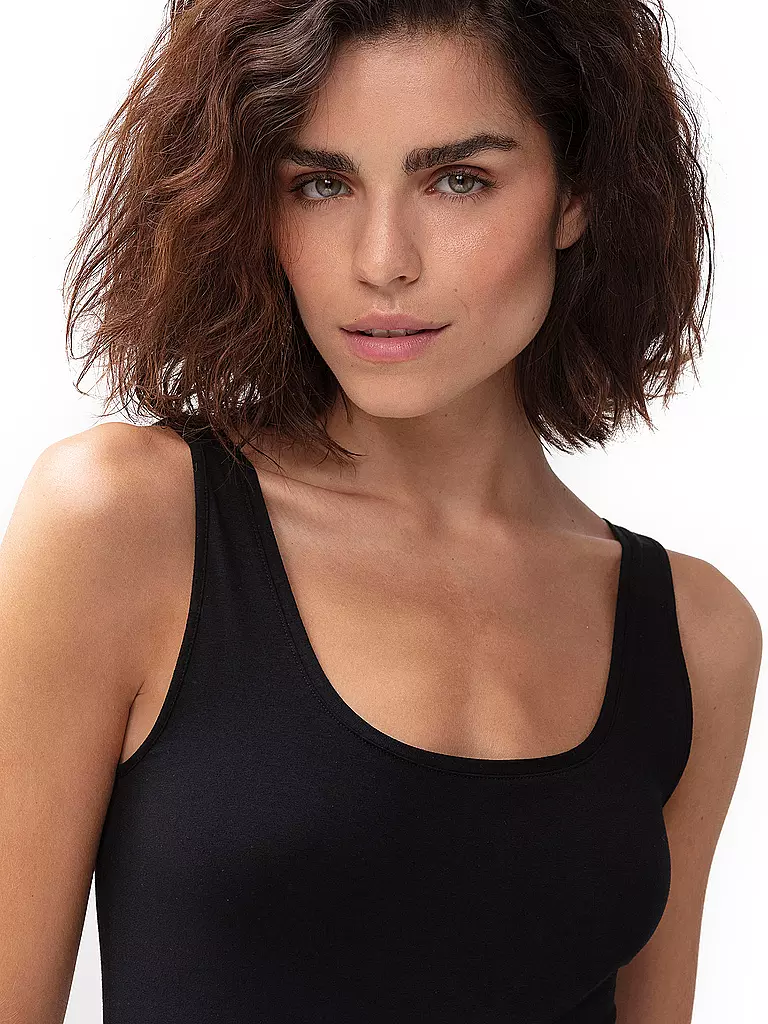 MEY | Top ORGANIC COTTON negro | 