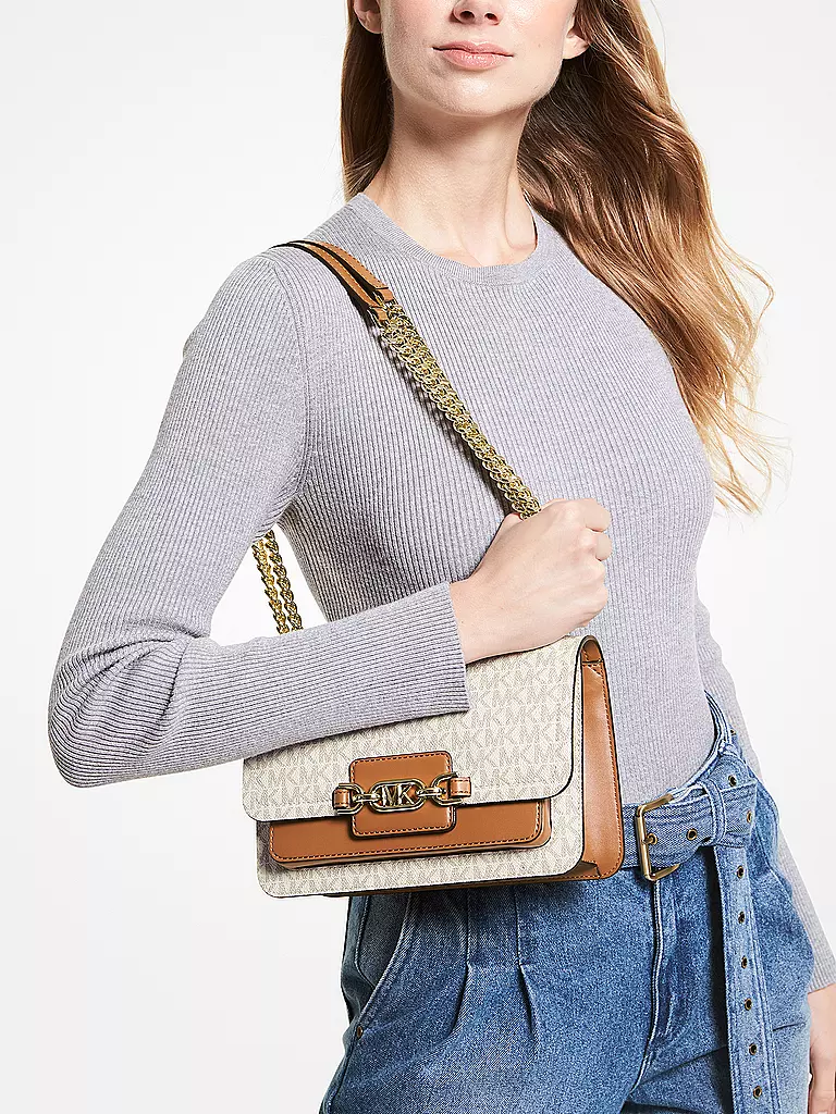 MICHAEL KORS | Bolso - Bandolera HEATHER Large | Crema