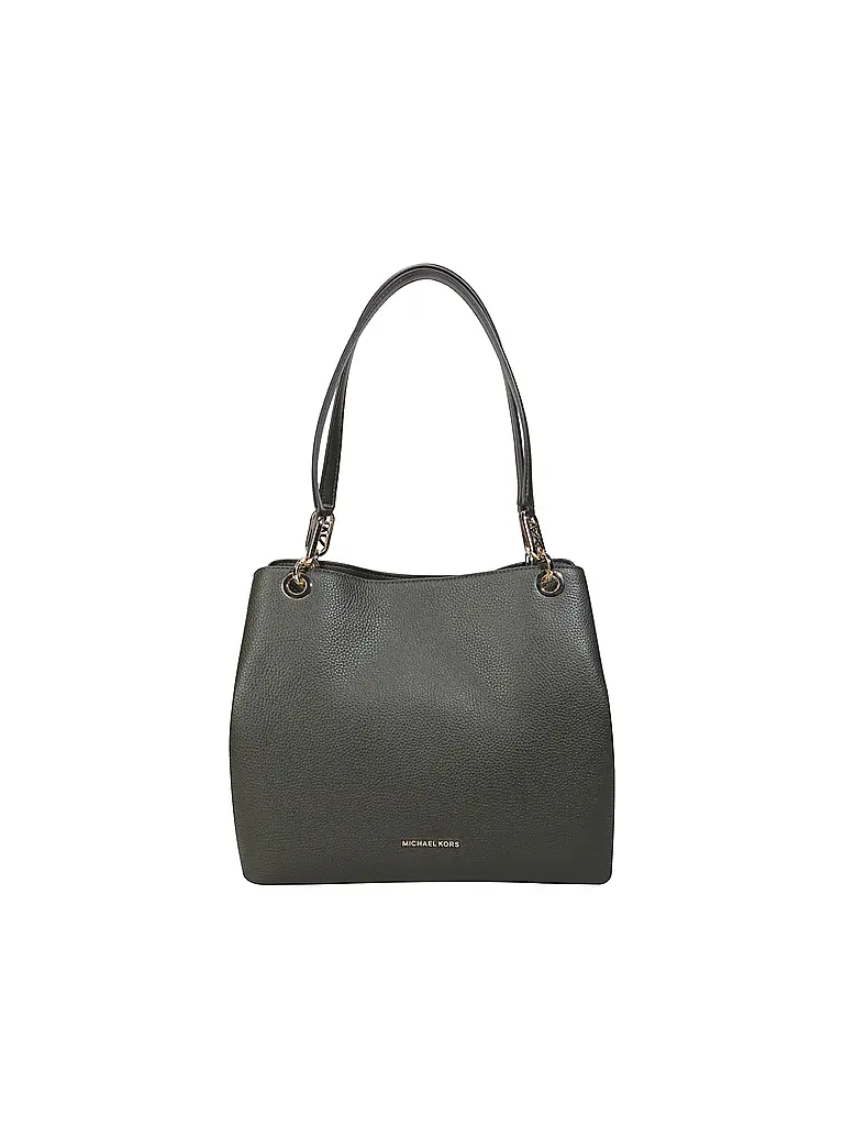 MICHAEL KORS | Bolso de cuero - Bolso bandolera KENSINGTON Large | Oliva