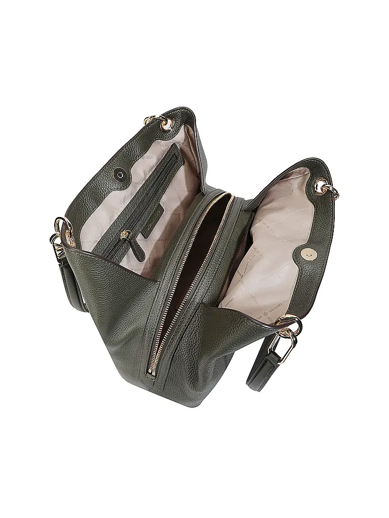 MICHAEL KORS | Bolso de cuero - Bolso bandolera KENSINGTON Large | Oliva