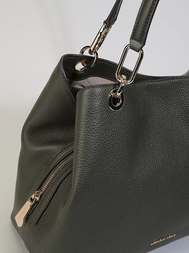 MICHAEL KORS | Bolso de cuero - Bolso bandolera KENSINGTON Large | Oliva