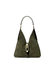 MICHAEL KORS | Bolso de cuero - Bolso Hobo CORNELIA Medium | Oliva