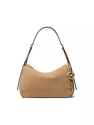 MICHAEL KORS | Bolso de cuero - Bolso Hobo NOLITA Mediano | Crema