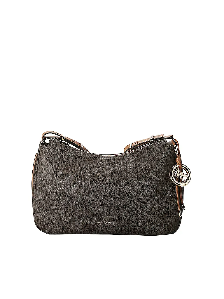 MICHAEL KORS | Bolso de cuero - Bolso Hobo NOLITA Medium | Marrón