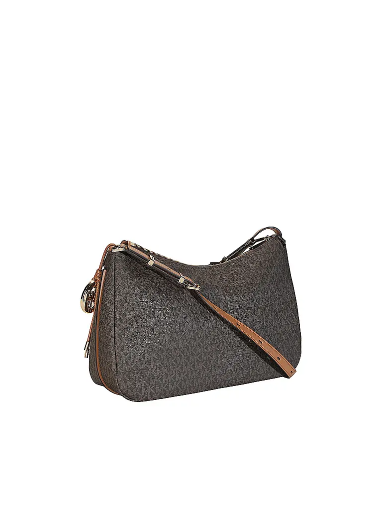 MICHAEL KORS | Bolso de cuero - Bolso Hobo NOLITA Medium | Marrón