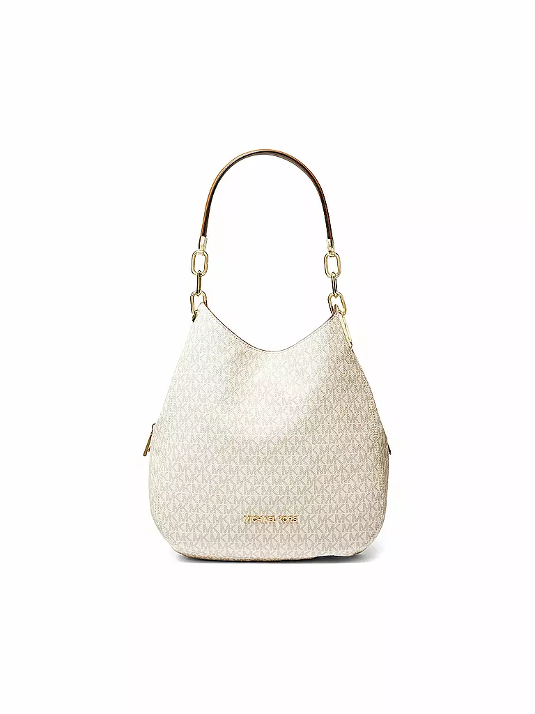 MICHAEL KORS | Bolso de cuero - Hobo Lillie | Beige