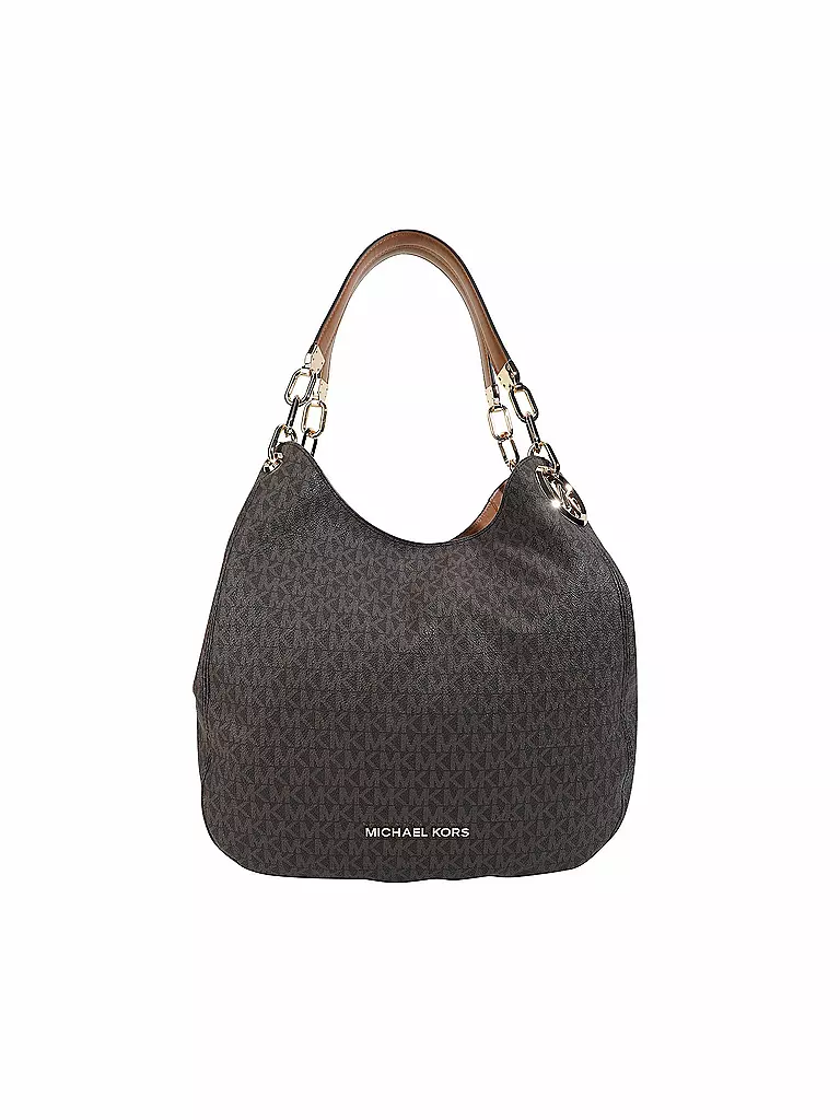 MICHAEL KORS | Bolso de cuero - Hobo Lillie | Marrón