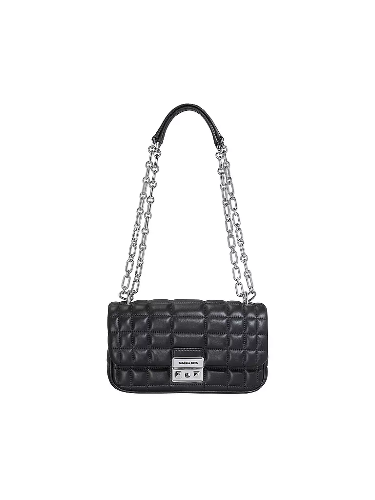 MICHAEL KORS | Bolso de cuero - Mini Bolso TRIBECA Small | Negro