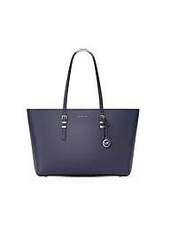 MICHAEL KORS | Bolso de cuero - Shopper QUINN Large | Azul oscuro