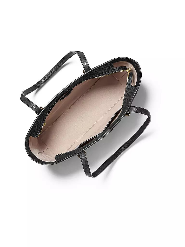 MICHAEL KORS | Bolso de cuero - Shopper QUINN Medium | Negro