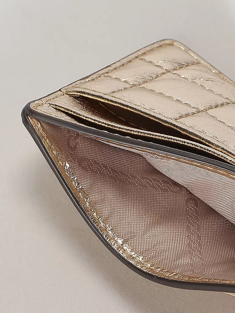 MICHAEL KORS | Kartenetui JET SET | Oro