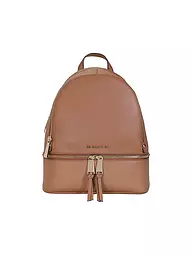 MICHAEL KORS | Leder Rucksack  RHEA Medium | Marrón
